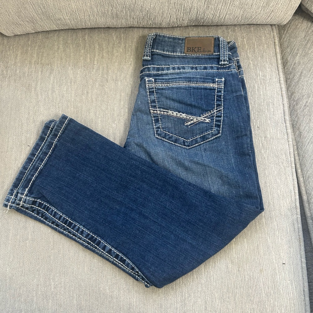 BKE Dark Blue Women's Capris